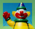 Clown advertising inflatable
