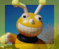 Giant Bee advertising inflatable - 25 ft. tall